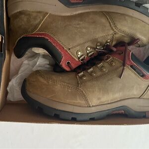 Wolverine Brown women’s work shoes